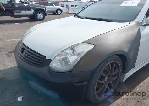 2007 Infiniti G35 z USA, uszkodzony, nr VIN JNKCV54E97M909549